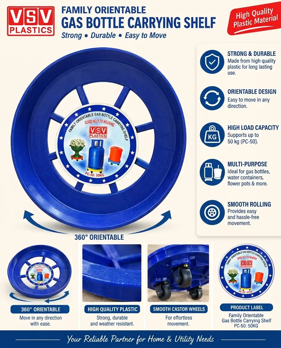 Stacked heavy-duty plastic scoops, buckets and containers